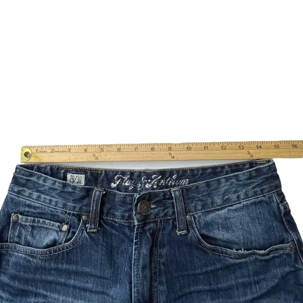 Flag & Anthem Men’s Slim Straight Jeans 29x30 Blue Denim